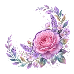 Bông hoa trang trí avatar